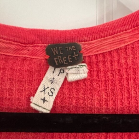 Free People Long Sleeve Blouse Size XS - Picture 3 of 3